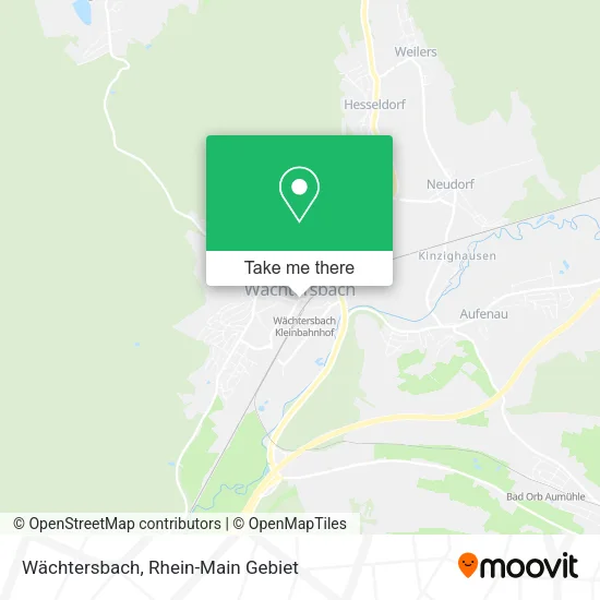 Карта Wächtersbach