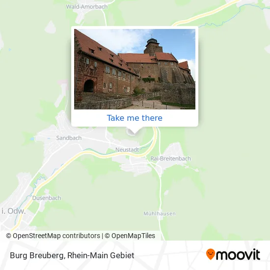 Карта Burg Breuberg