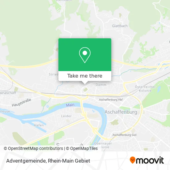 Adventgemeinde map