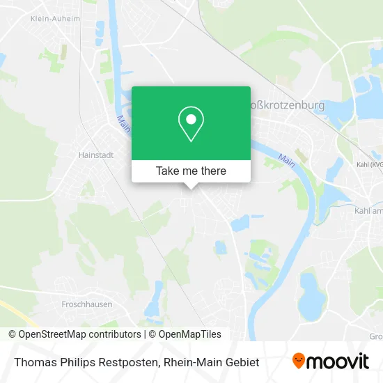 Карта Thomas Philips Restposten