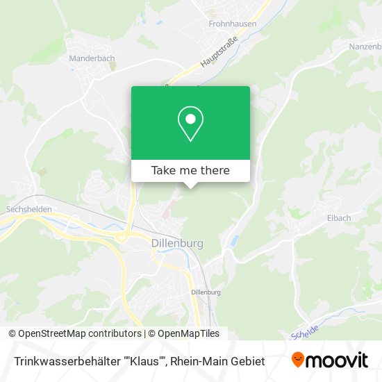 Trinkwasserbehälter ""Klaus"" map