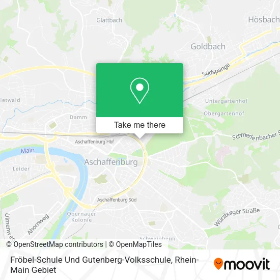 Карта Fröbel-Schule Und Gutenberg-Volksschule