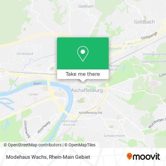 Modehaus Wachs map