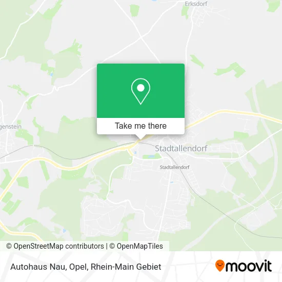 Autohaus Nau, Opel map