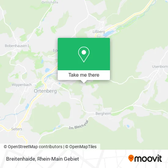 Карта Breitenhaide