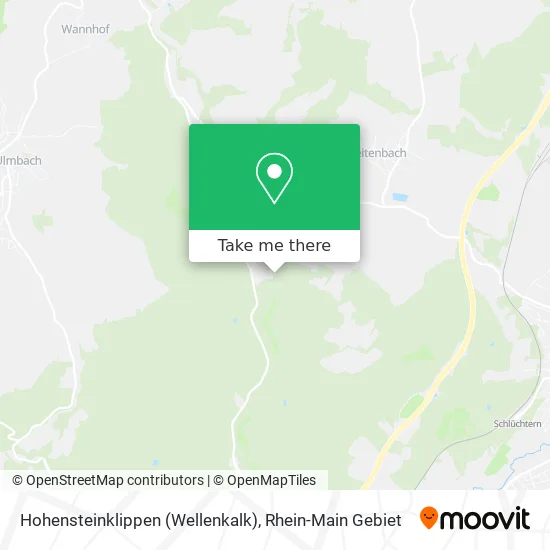 Карта Hohensteinklippen (Wellenkalk)