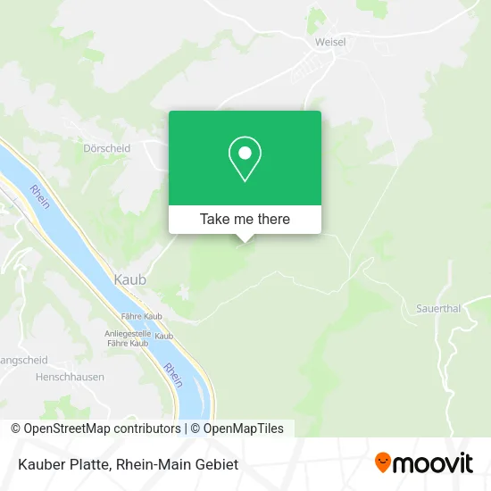 Карта Kauber Platte