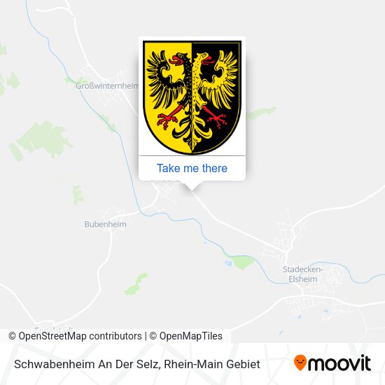 Schwabenheim An Der Selz map