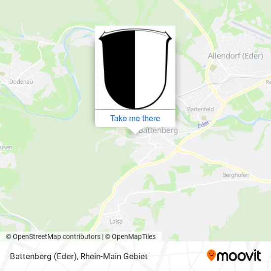 Карта Battenberg (Eder)