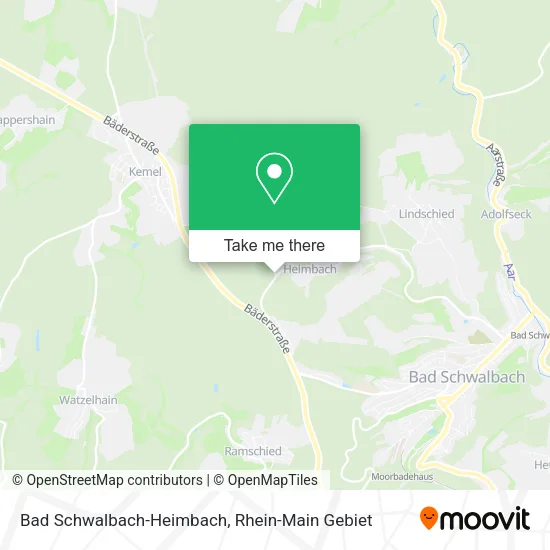 Карта Bad Schwalbach-Heimbach