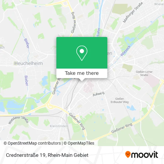 Карта Crednerstraße 19