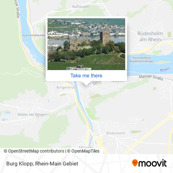 Карта Burg Klopp