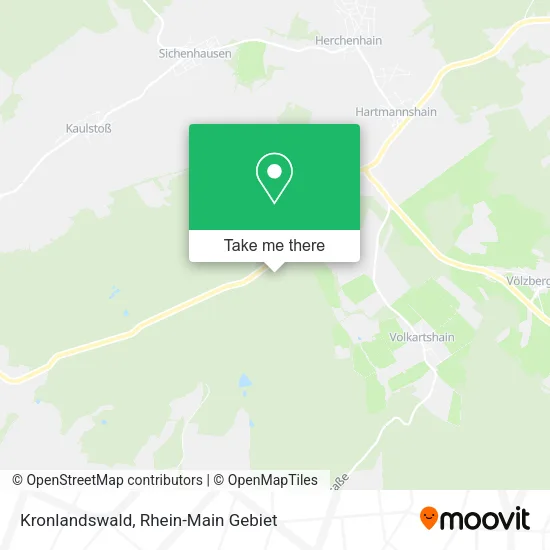 Карта Kronlandswald