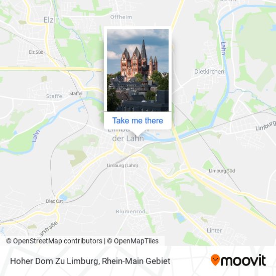 Hoher Dom Zu Limburg map