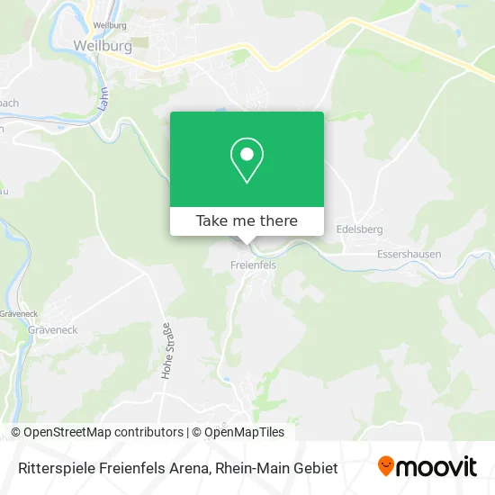 Карта Ritterspiele Freienfels Arena