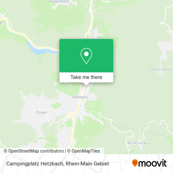 Карта Campingplatz Hetzbach