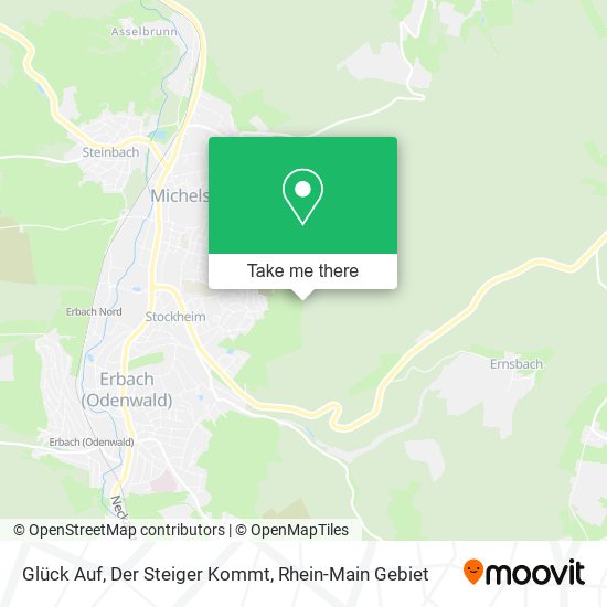 Glück Auf, Der Steiger Kommt map