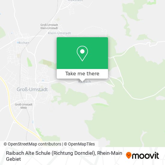Raibach Alte Schule (Richtung Dorndiel) map