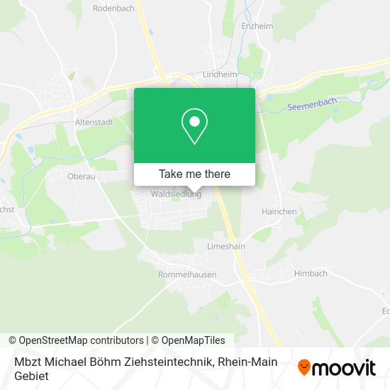 Mbzt Michael Böhm Ziehsteintechnik map