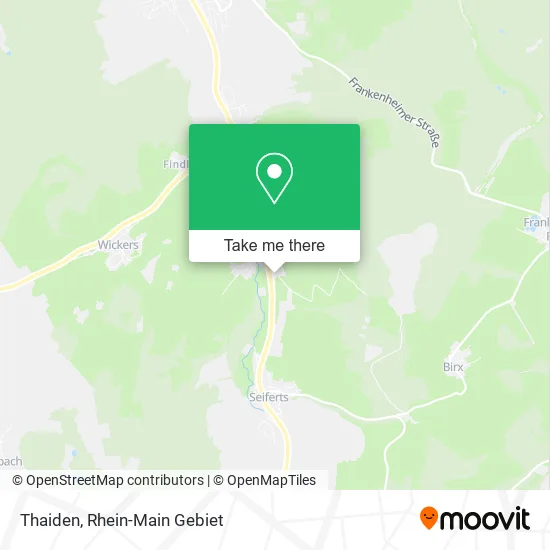 Карта Thaiden