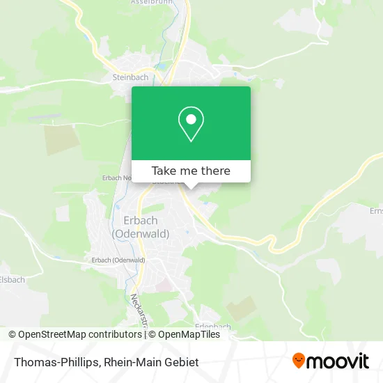 Карта Thomas-Phillips