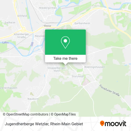 Карта Jugendherberge Wetzlar