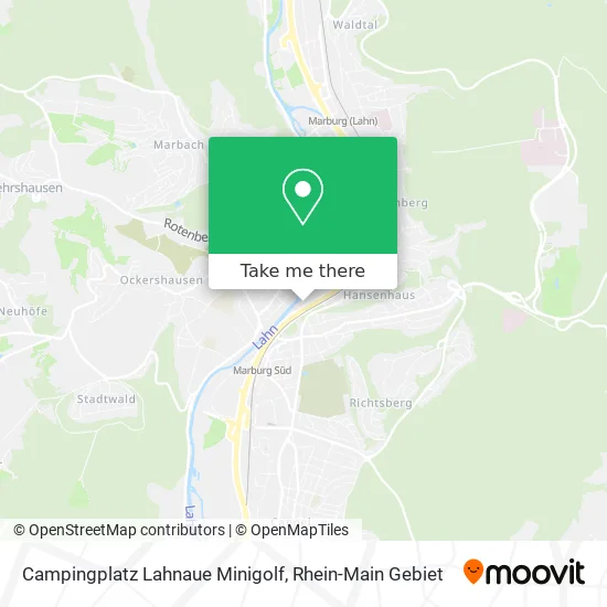 Карта Campingplatz Lahnaue Minigolf