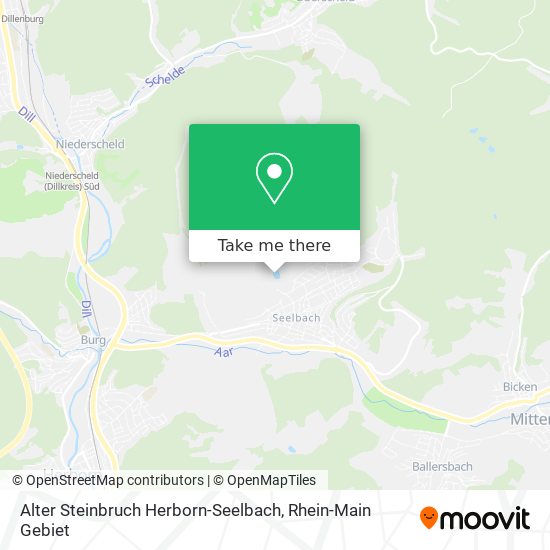 Alter Steinbruch Herborn-Seelbach map
