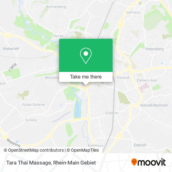 Карта Tara Thai Massage