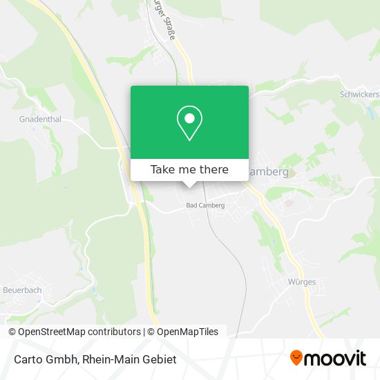 Carto Gmbh map