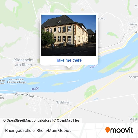 Rheingauschule map