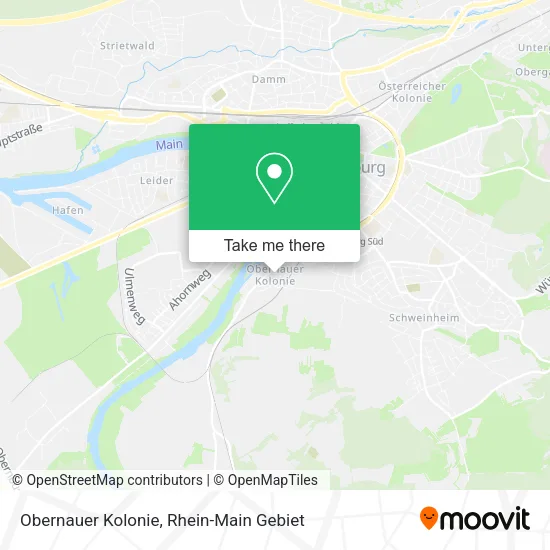 Карта Obernauer Kolonie