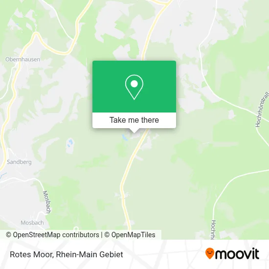Rotes Moor map
