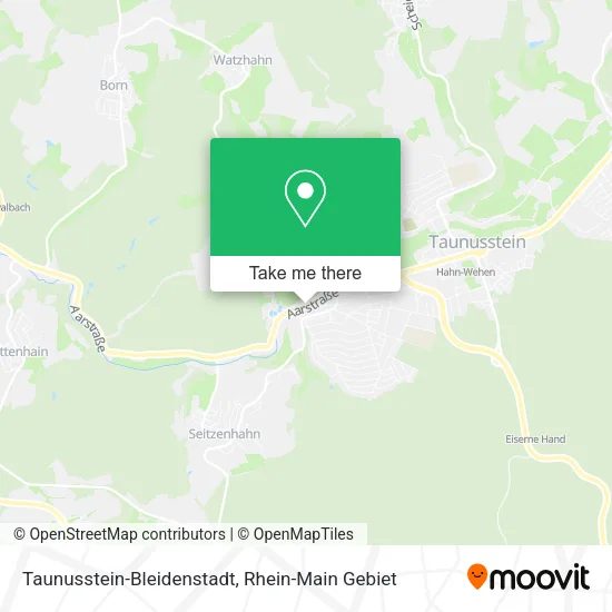 Карта Taunusstein-Bleidenstadt