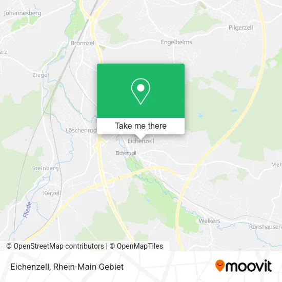 Карта Eichenzell