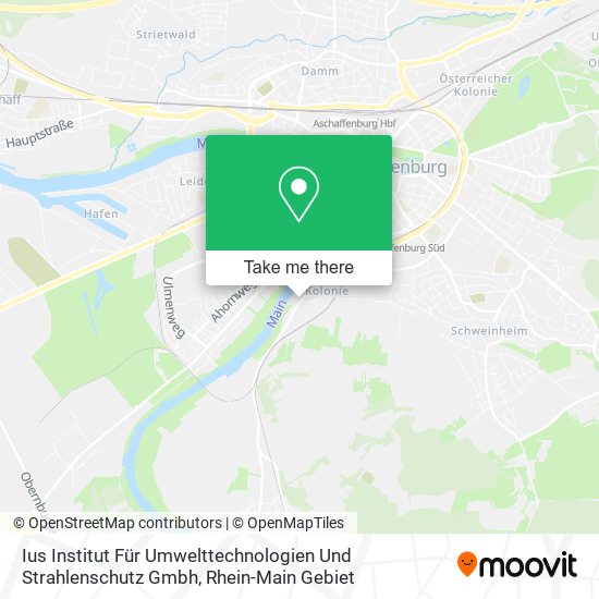 Ius Institut Für Umwelttechnologien Und Strahlenschutz Gmbh map
