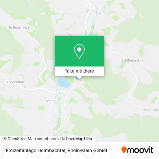 Карта Freizeitanlage Heimbachtal