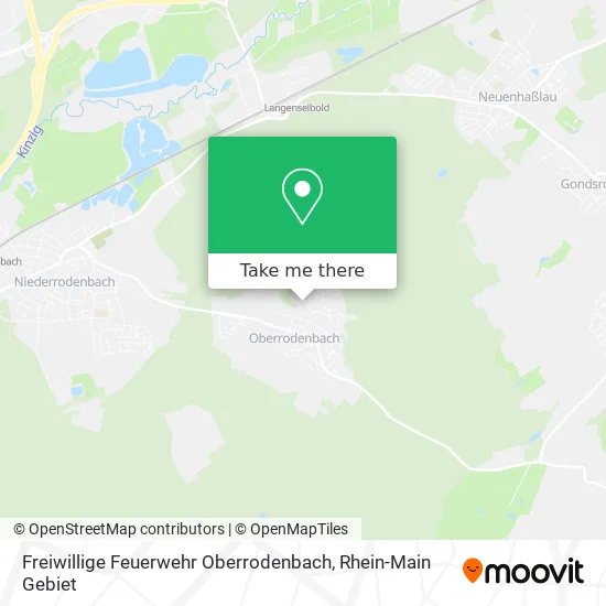 Карта Freiwillige Feuerwehr Oberrodenbach