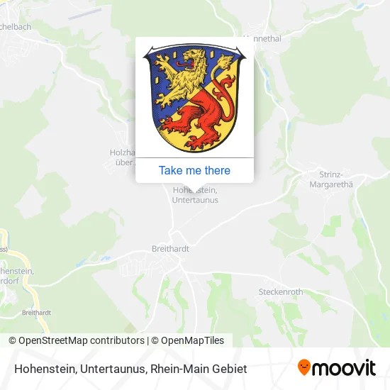 Карта Hohenstein, Untertaunus
