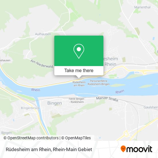 Rüdesheim am Rhein map
