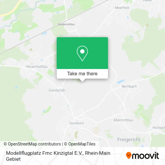 Карта Modellflugplatz Fmc Kinzigtal E.V.