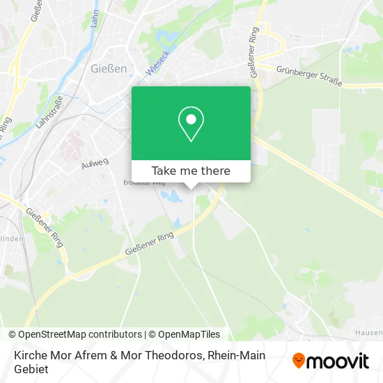 Карта Kirche Mor Afrem & Mor Theodoros