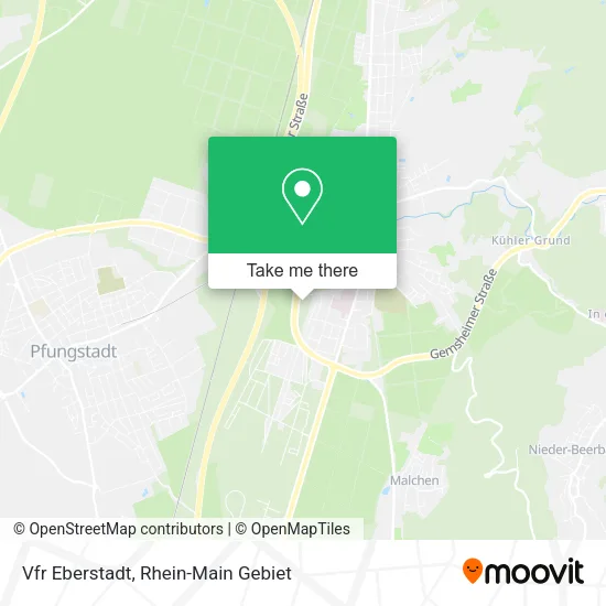 Карта Vfr Eberstadt