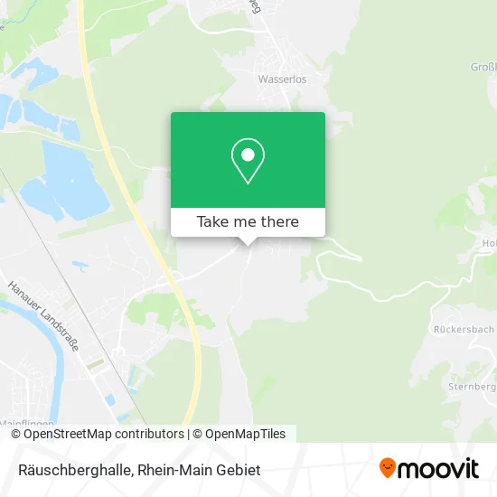 Карта Räuschberghalle