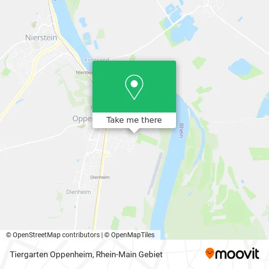 Карта Tiergarten Oppenheim