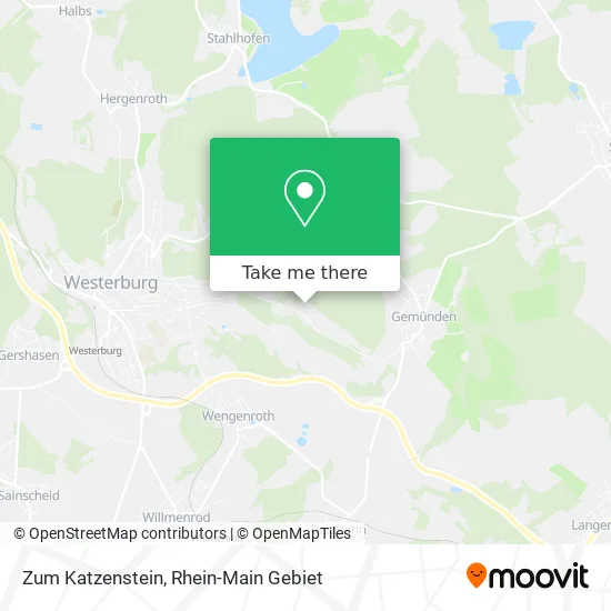 Карта Zum Katzenstein