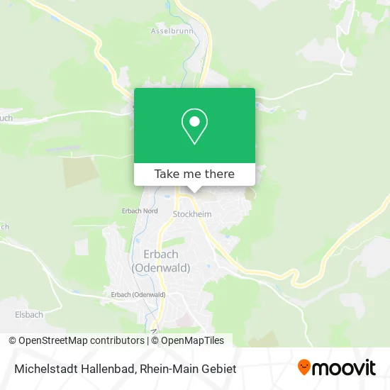 Карта Michelstadt Hallenbad