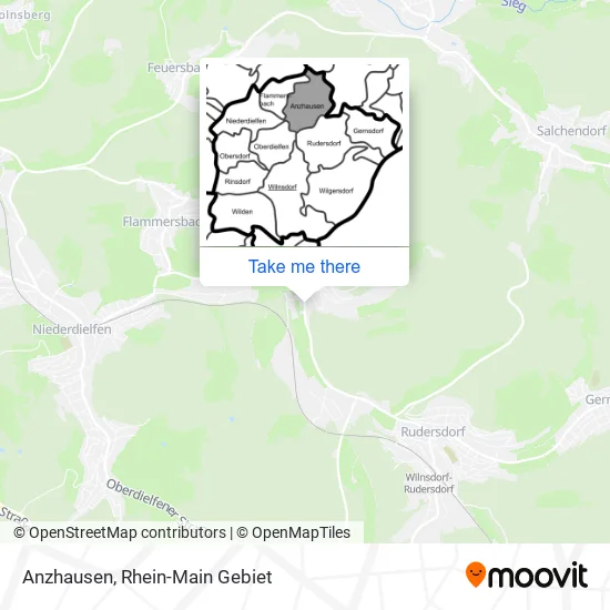 Карта Anzhausen