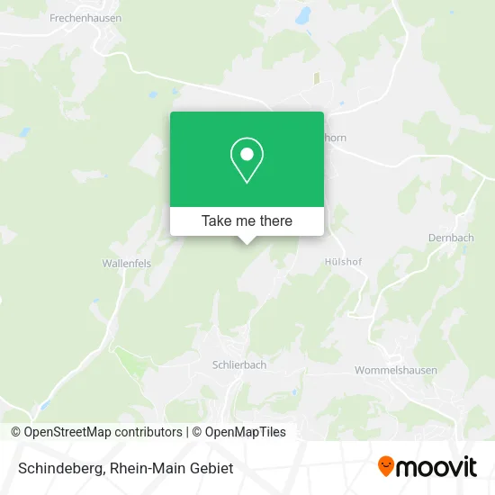 Карта Schindeberg
