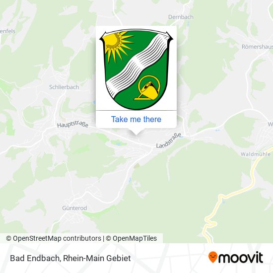 Bad Endbach map